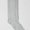 Unisex-Scrunch-Socken – Athletic Heather Grey
