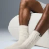 Unisex-Scrunch-Socken – Beige