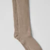 Unisex-Scrunch-Socken – Gravel