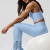 Unisex-Scrunch-Socken – Muschelblau