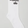 Unisex-Socken im Retro-Stil – Weiß/Schwarz