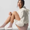 Unisex-Socken mit halbhohem Schaft – Taupe