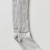 Unisex Washed Scrunch Socken – Hazy Grey Wash