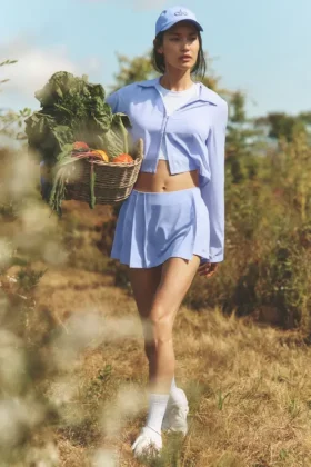 Unmatched Skort – Hellblau „Provence“