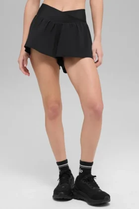 V-Cute Laufshorts – Schwarz