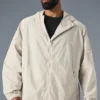 Vantage Nylon-Ripstop-Trainingsjacke – Bone
