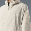 Vantage Nylon-Ripstop-Trainingsjacke – Bone