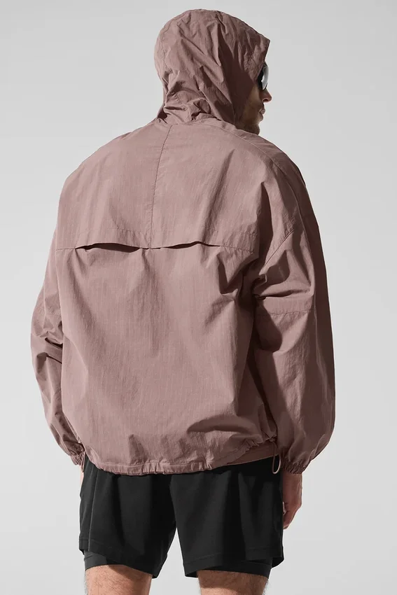 Vantage Nylon-Ripstop-Trainingsjacke – Mushroom