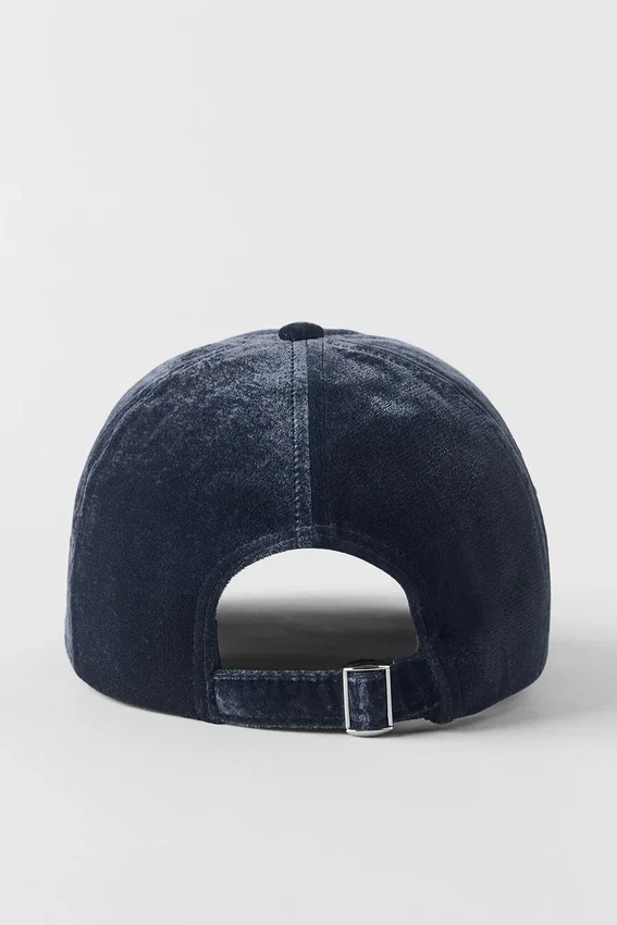 Velvet Off-Duty-Cap – Marineblau