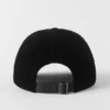 Velvet Off-Duty Cap – Schwarz