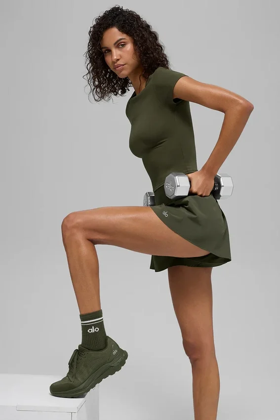 Victory Laufshorts – Green Olive