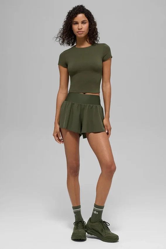 Victory Laufshorts – Green Olive