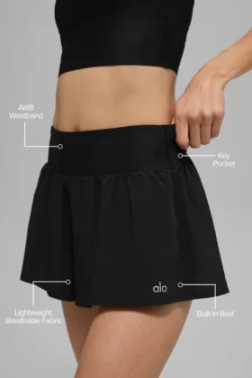 Victory Laufshorts – Schwarz