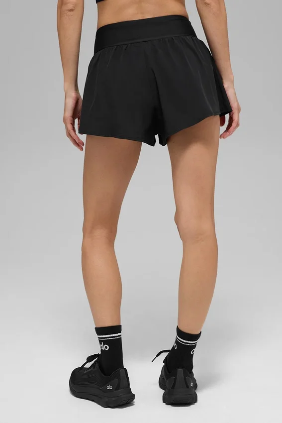 Victory Laufshorts – Schwarz