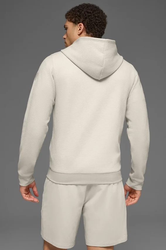 Waffle Lounge Hoodie – Bone