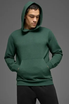 Waffle Lounge Hoodie – Clover Green