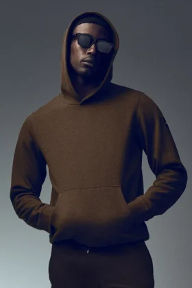 Waffle Lounge Hoodie – Espresso