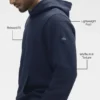 Waffle Lounge Hoodie – Navy