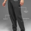 Waffle Lounge Jogger – Anthrazit