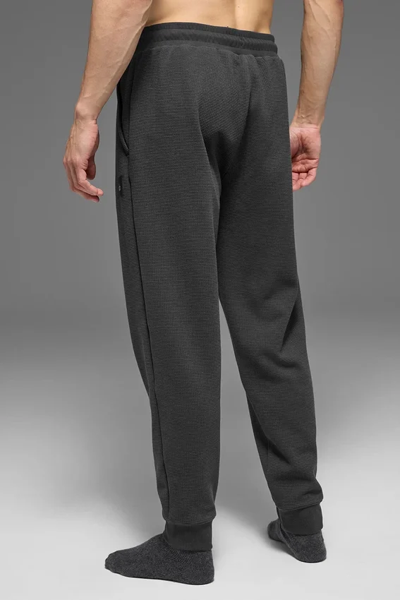 Waffle Lounge Jogger – Anthrazit