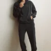Waffle Lounge Jogger – Anthrazit