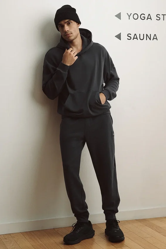 Waffle Lounge Jogger – Anthrazit