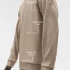 Waffle Lounge Langarmshirt – Gravel