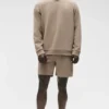 Waffle Lounge Langarmshirt – Gravel