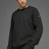 Waffle Lounge Langarmshirt – Schwarz
