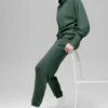 Waffle Weekend Escape Jogger – Clover Green