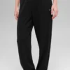 Waffle Weekend Escape Jogger – Schwarz