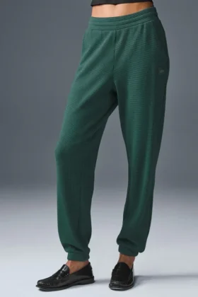 Waffle Weekend Escape Jogger – Winter Ivy