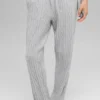 Winter Bliss Hose im Zopfmuster – Athletic Heather Grey