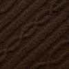 Winter Bliss-Hose im Zopfmuster – Espresso
