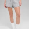 Winter Bliss Shorts im Zopfmuster – Athletic Heather Grey