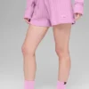 Winter Bliss Shorts im Zopfmuster – Candy Heart Pink