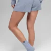 Winter Bliss Shorts im Zopfmuster – Winter Frost