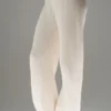 Winter Magic Kaschmir-Hose mit weitem Bein – Elfenbein