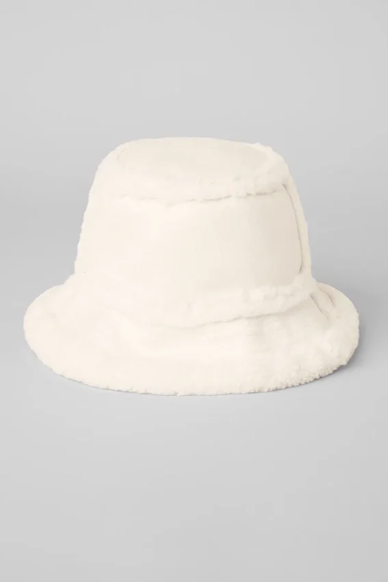 Winterfun-Bucket-Hut – Elfenbein