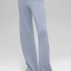 Woll-Kaschmir-High-Waist-Hose mit weitem Bein – New Class – Winter Frost