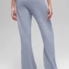 Woll-Kaschmir-High-Waist-Hose mit weitem Bein – New Class – Winter Frost