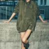 Work It Bomber – Olivgrün