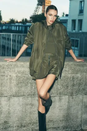 Work It Bomber – Olivgrün