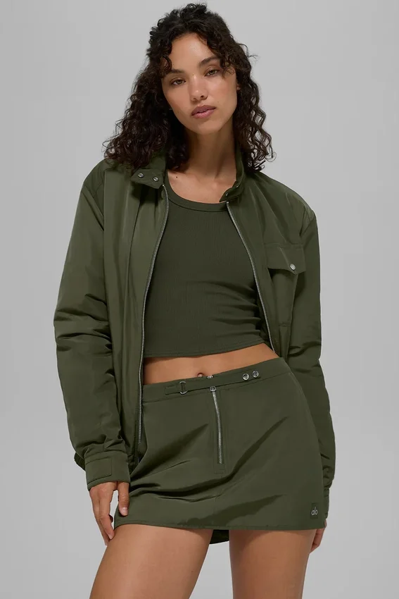 Work It Bomber – Olivgrün