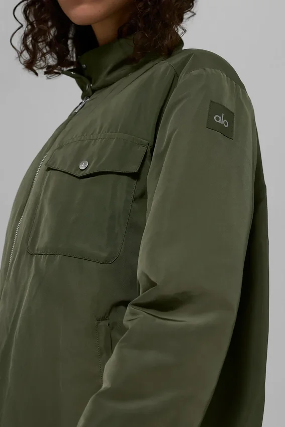 Work It Bomber – Olivgrün