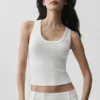 Zeitloses Tanktop – Weiß