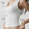 Zeitloses Tanktop – Weiß